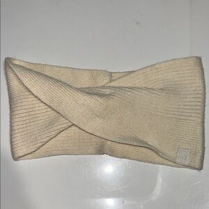 Cream Knit Headband